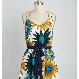 ModCloth sunflower dress